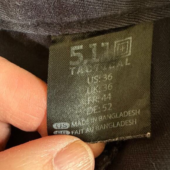 5.11 511 TACTICAL STATION WEAR 74509 COMPANY CARGO PANT 2.0 MENS FIRE NAVY 36x34 - Picture 5 of 12